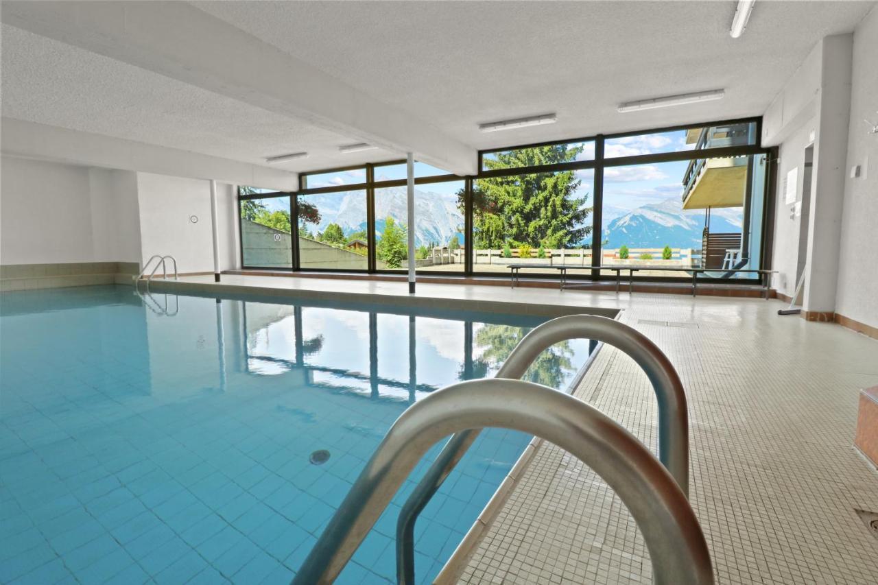 Superbe Appartement Avec Piscine Nendaz Exterior photo